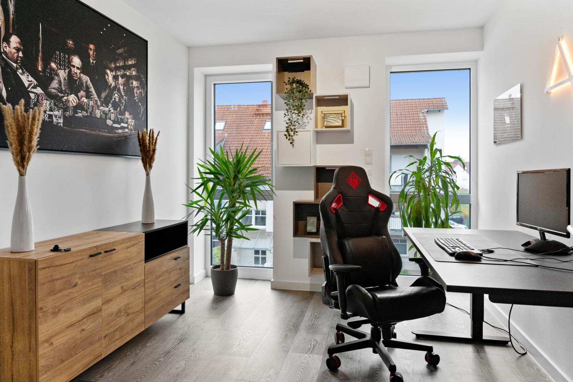 Modern Style Business Suite - Office - Kitchen - Balcony Herzogenaurach Exterior photo